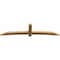 Ekena Millwork Bellingham Timber Gable Bracket, Western Red Cedar, 108"W x 27"H x 3 1/2"D x 5 1/2"F, 6/12 Pitch GBW108X27X0406BEL00SWR - alternate 5